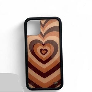 Wildflower iPhone 11 Heart Pattern Phone Case
